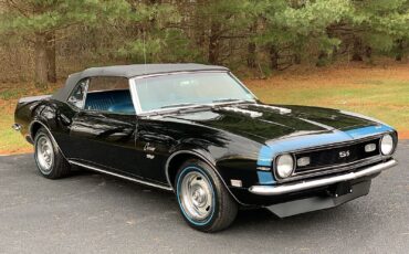 Chevrolet-Camaro-Cabriolet-1968-Black-Blue-57936-6