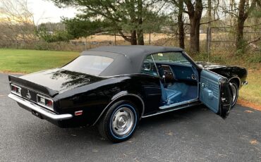 Chevrolet-Camaro-Cabriolet-1968-Black-Blue-57936-8