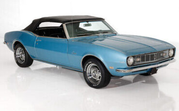 Chevrolet-Camaro-Cabriolet-1968-Blue-Black-0-8