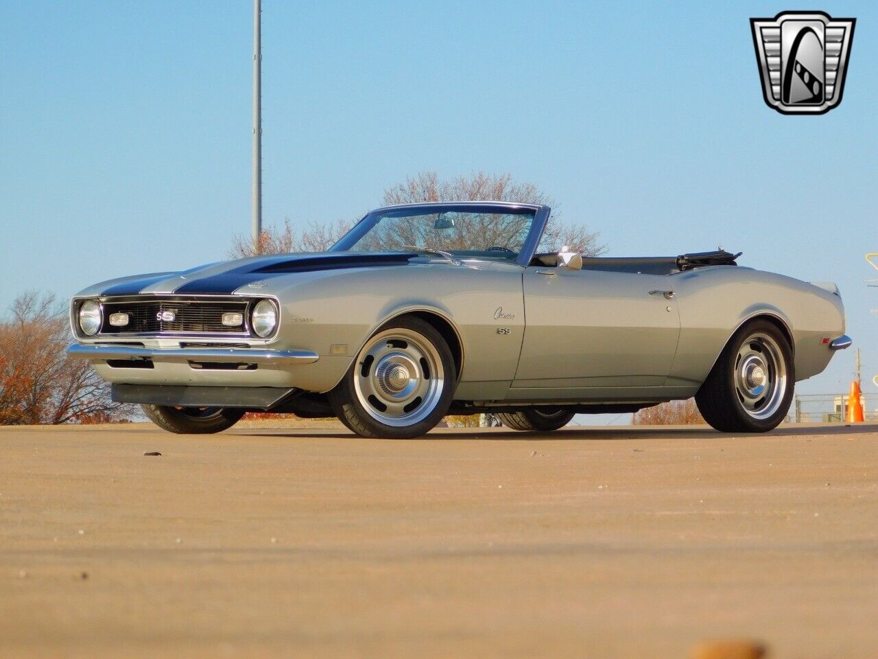 Chevrolet-Camaro-Cabriolet-1968-Gray-Black-2976-3