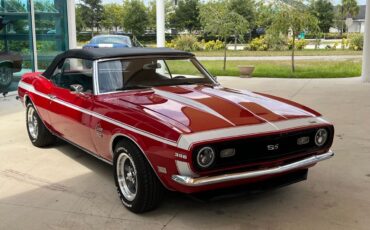 Chevrolet-Camaro-Cabriolet-1968-Red-Black-140248-2