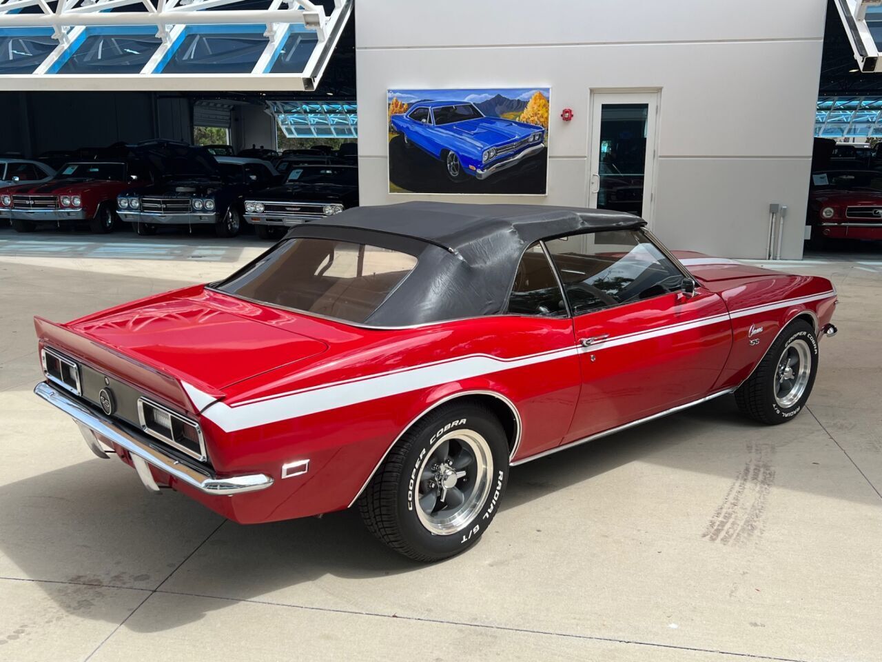 Chevrolet-Camaro-Cabriolet-1968-Red-Black-140248-3