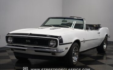 Chevrolet-Camaro-Cabriolet-1968-White-Black-108710-5