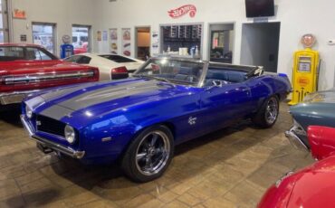 Chevrolet-Camaro-Cabriolet-1969-Blue-Blue-132763-2