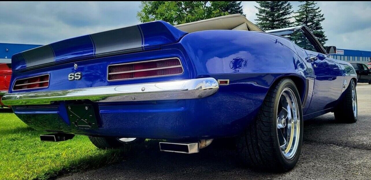 Chevrolet-Camaro-Cabriolet-1969-Blue-Blue-132763-8