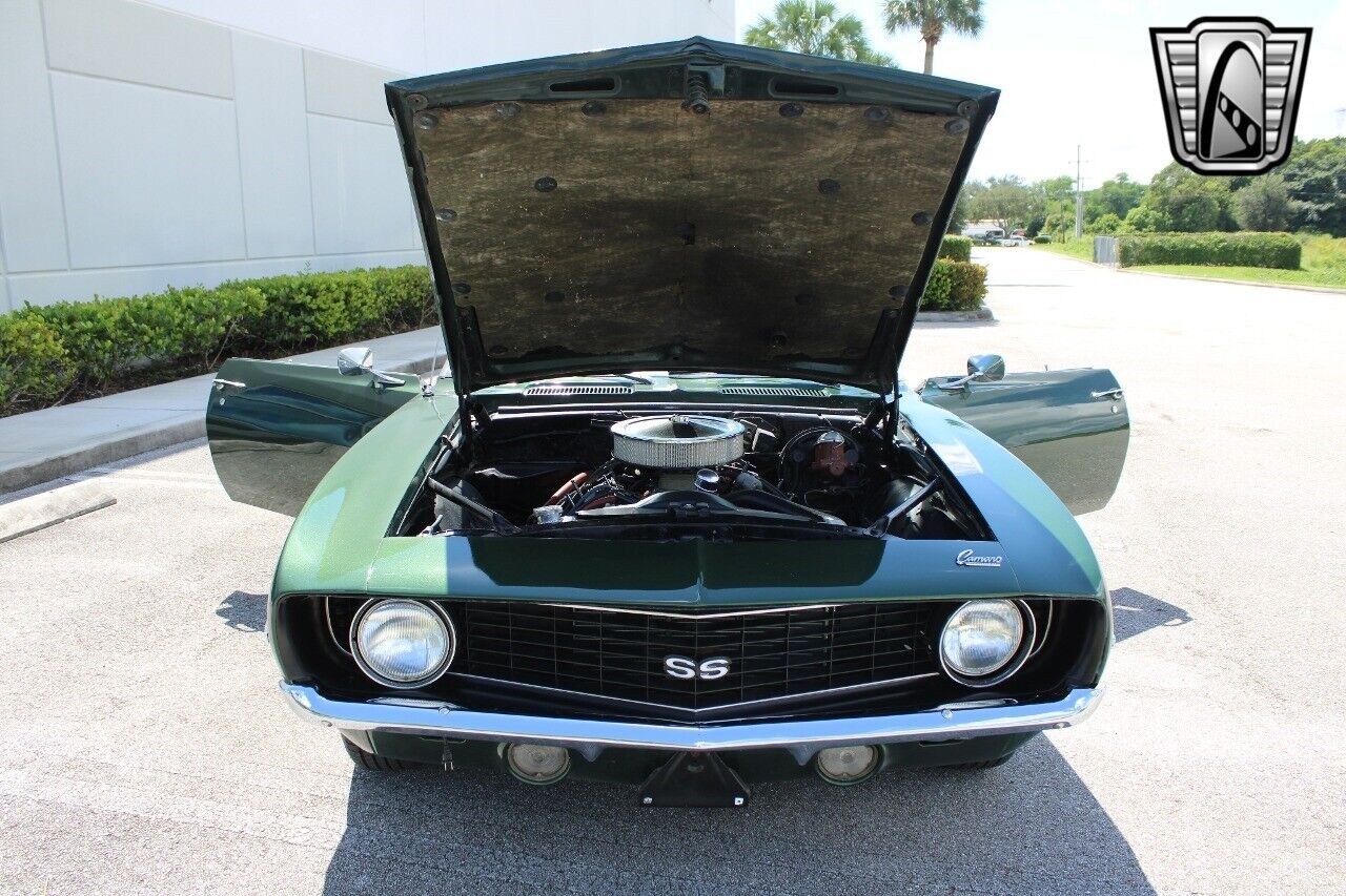 Chevrolet-Camaro-Cabriolet-1969-Green-Green-12986-10