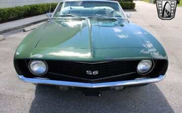 Chevrolet-Camaro-Cabriolet-1969-Green-Green-12986-2