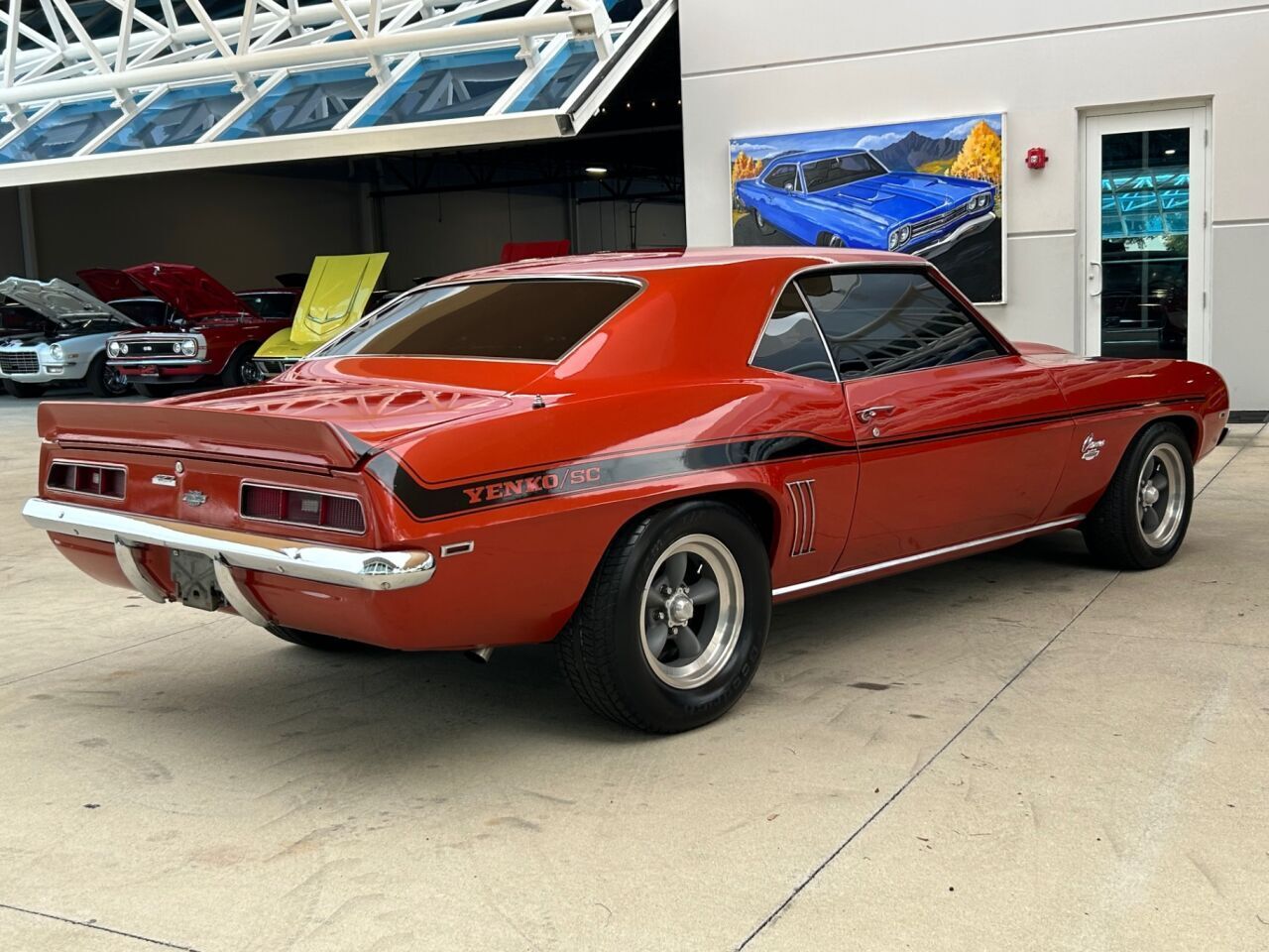 Chevrolet-Camaro-Cabriolet-1969-Orange-Black-59382-4