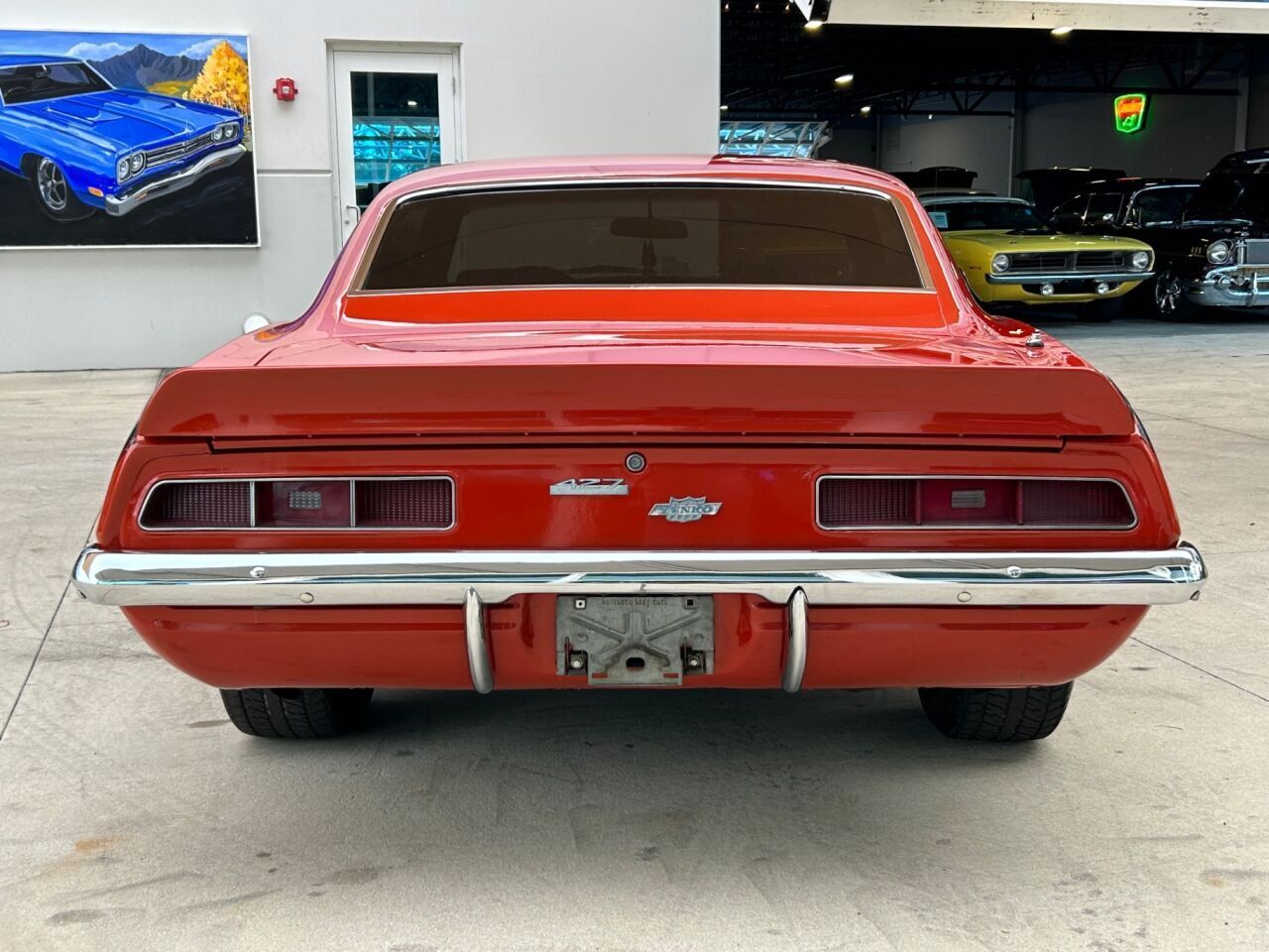 Chevrolet-Camaro-Cabriolet-1969-Orange-Black-59382-5