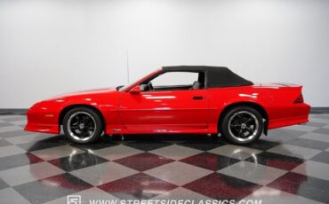 Chevrolet-Camaro-Cabriolet-1992-Red-Gray-77599-2