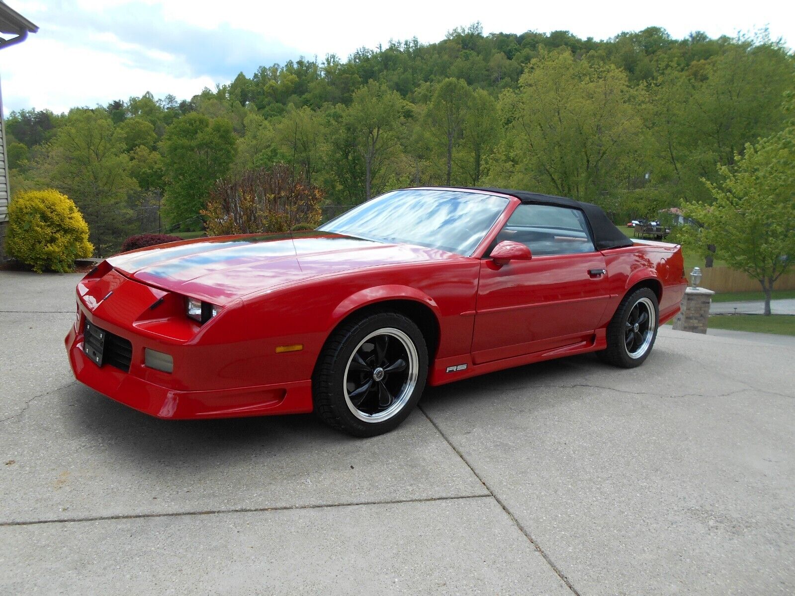 Chevrolet-Camaro-Cabriolet-1992-Red-Red-202777-2