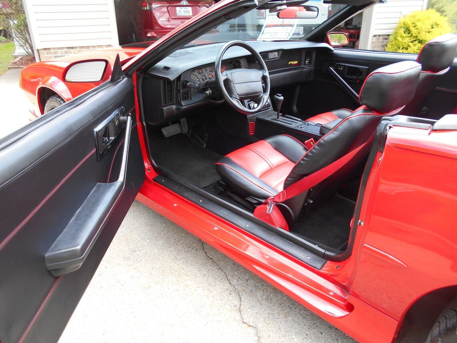 Chevrolet-Camaro-Cabriolet-1992-Red-Red-202777-5