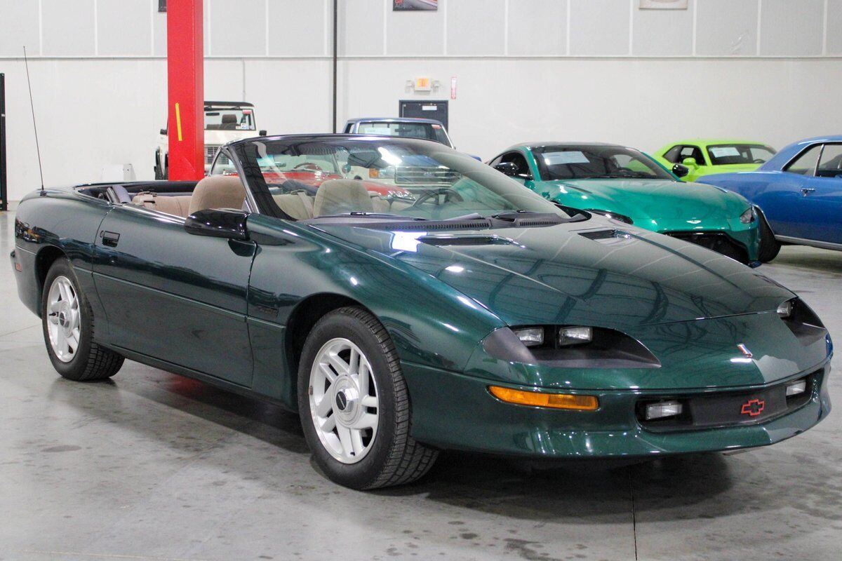 Chevrolet-Camaro-Cabriolet-1994-Green-Tan-89212-6