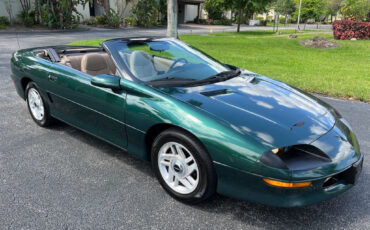 Chevrolet-Camaro-Cabriolet-1995-Green-Beige-181558-1