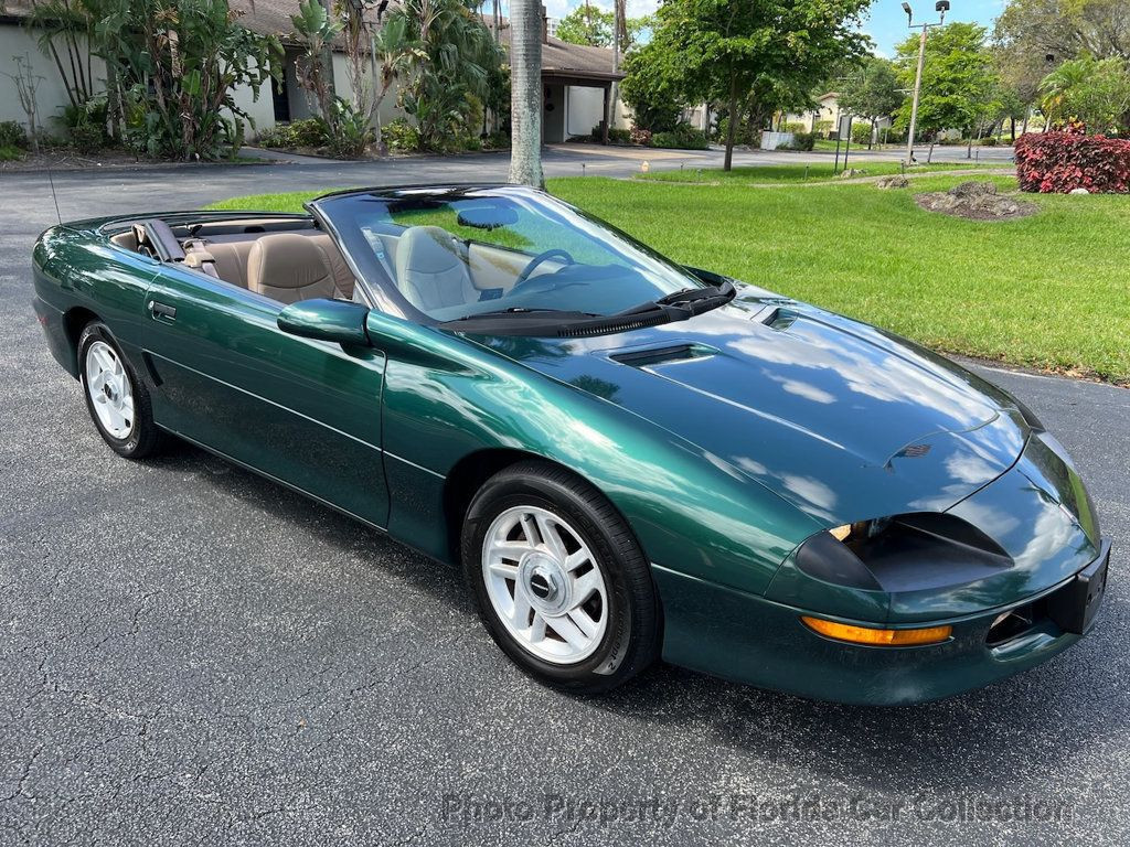 Chevrolet-Camaro-Cabriolet-1995-Green-Beige-181558-1