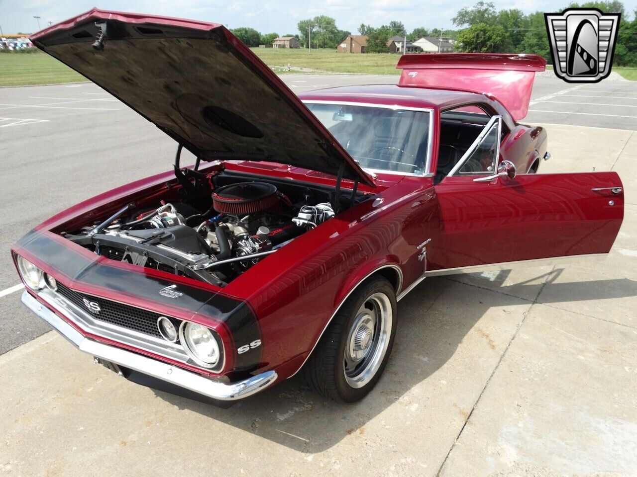 Chevrolet-Camaro-Coupe-1967-Burgundy-Black-1194-11