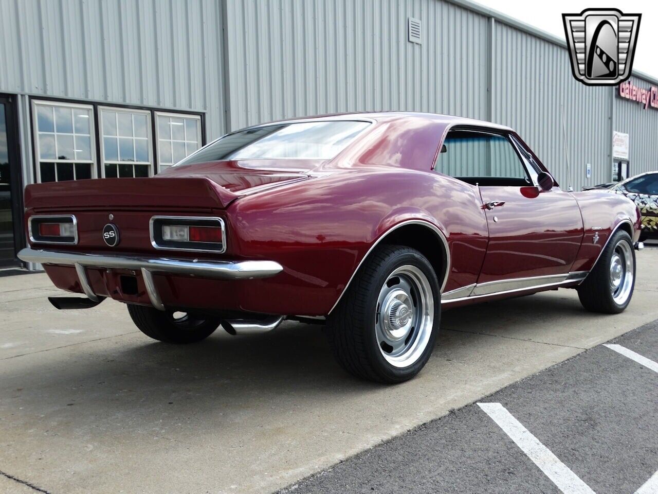 Chevrolet-Camaro-Coupe-1967-Burgundy-Black-1194-7