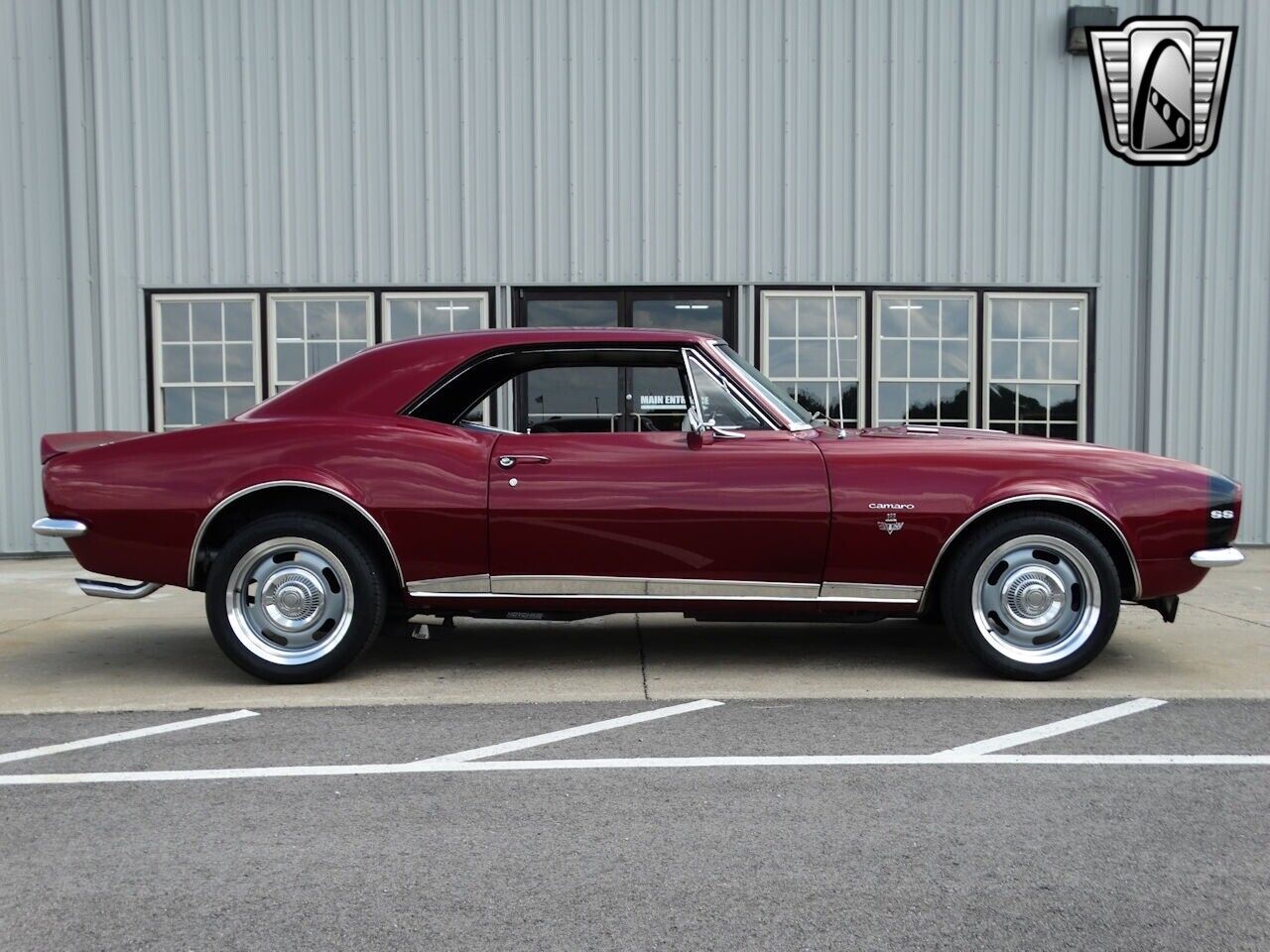 Chevrolet-Camaro-Coupe-1967-Burgundy-Black-1194-8