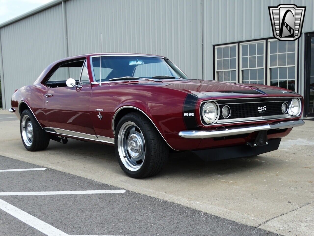 Chevrolet-Camaro-Coupe-1967-Burgundy-Black-1194-9