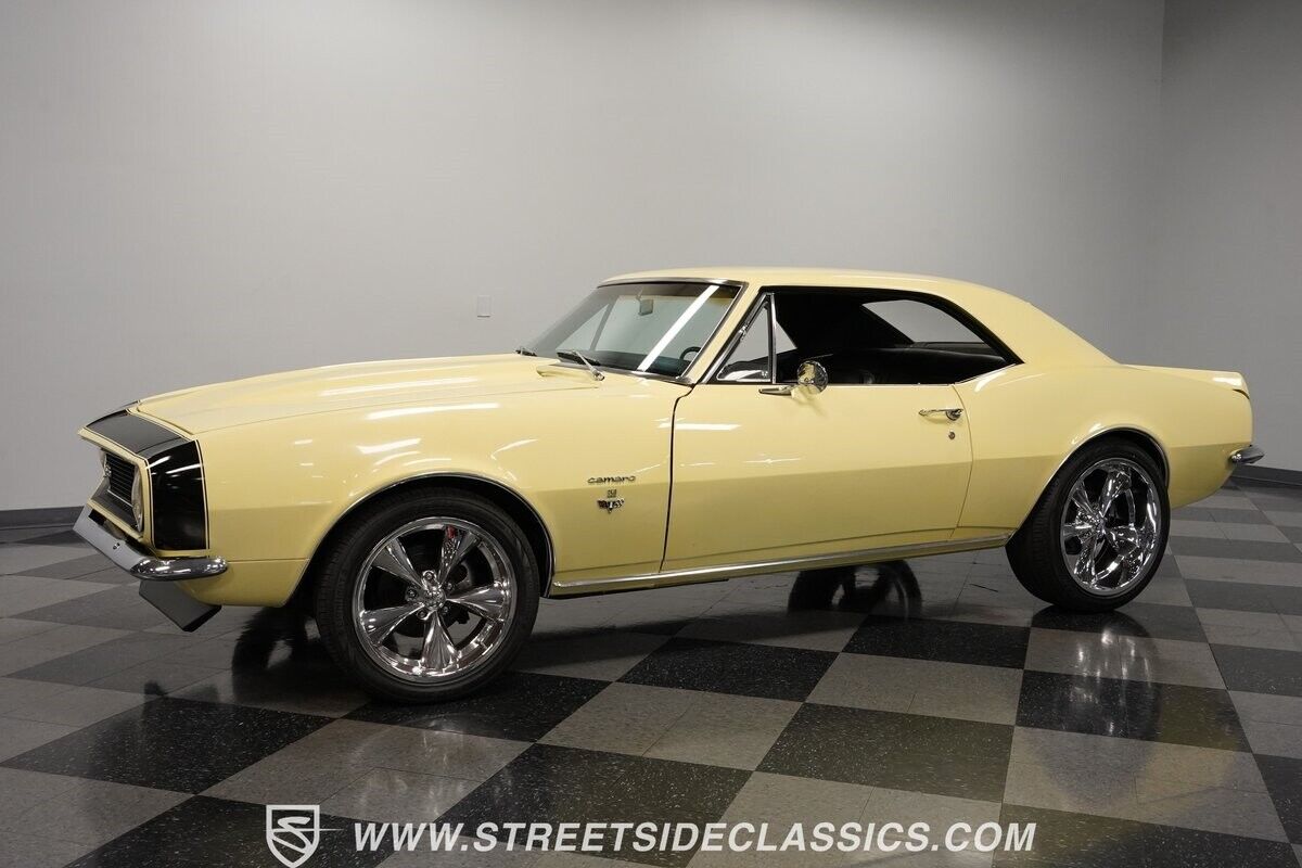 Chevrolet-Camaro-Coupe-1967-Yellow-Black-82683-6