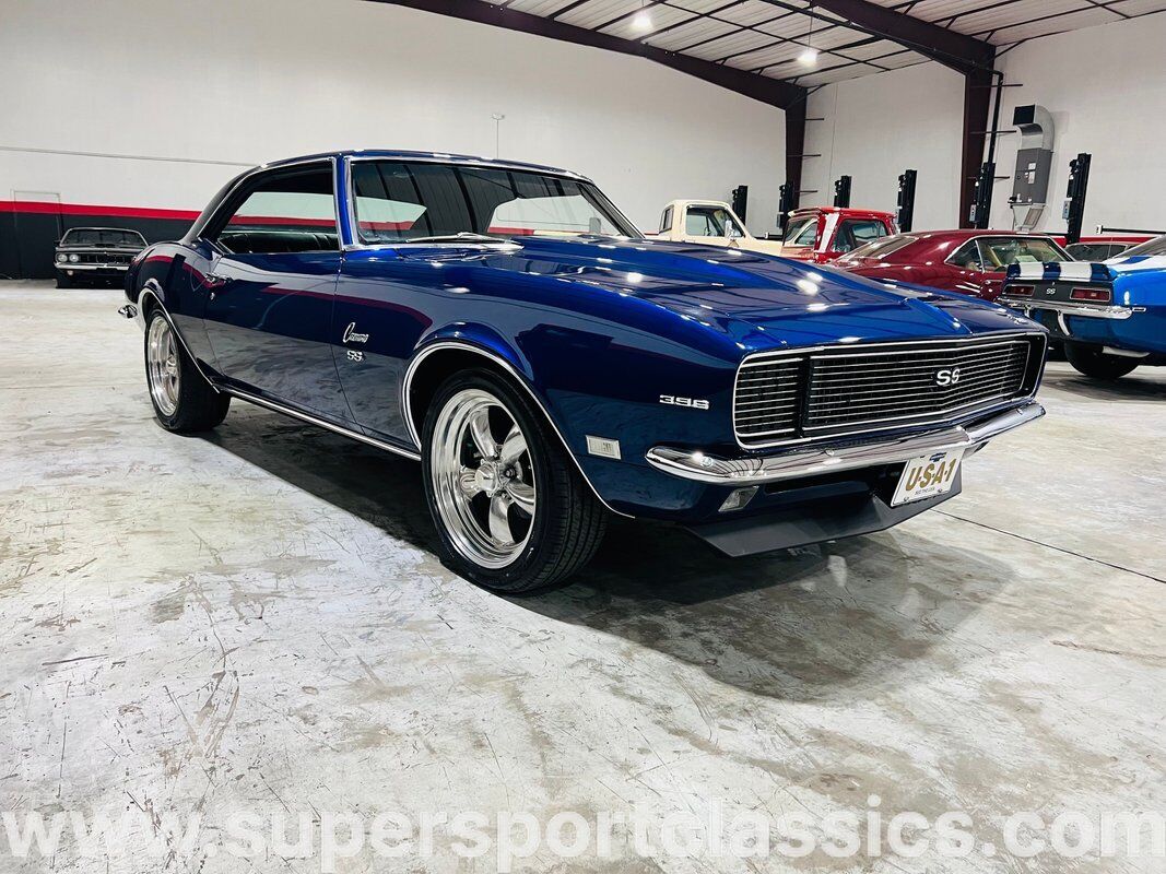 Chevrolet-Camaro-Coupe-1968-Blue-Black-0-7