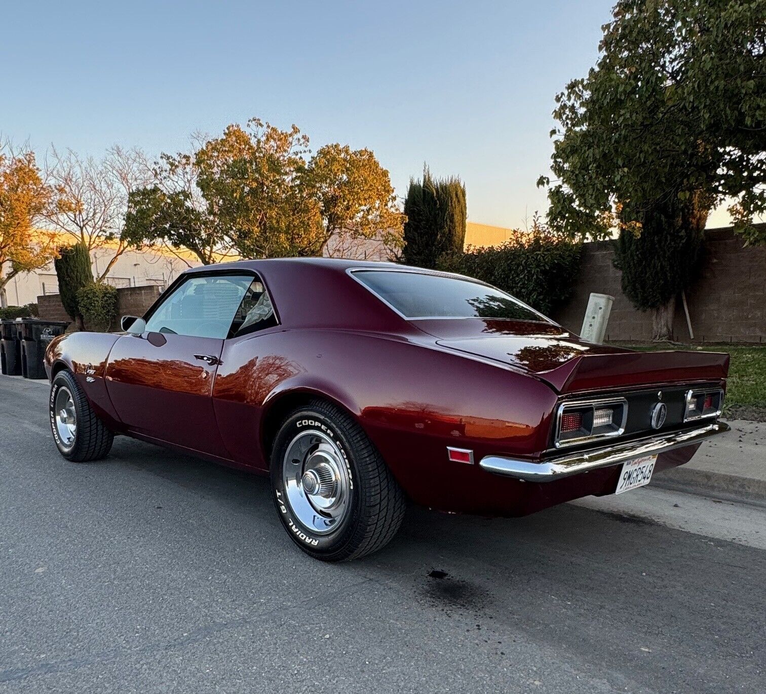 Chevrolet-Camaro-Coupe-1968-Burgundy-Black-144841-17