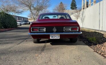 Chevrolet-Camaro-Coupe-1968-Burgundy-Black-144841-4