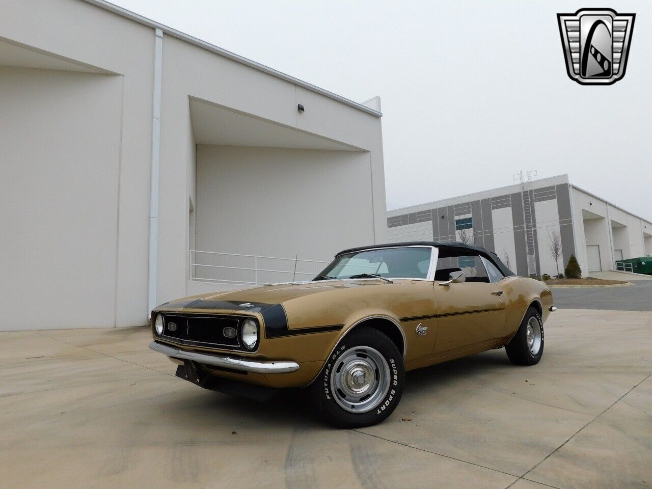 Chevrolet-Camaro-Coupe-1968-Gold-Black-148713-2