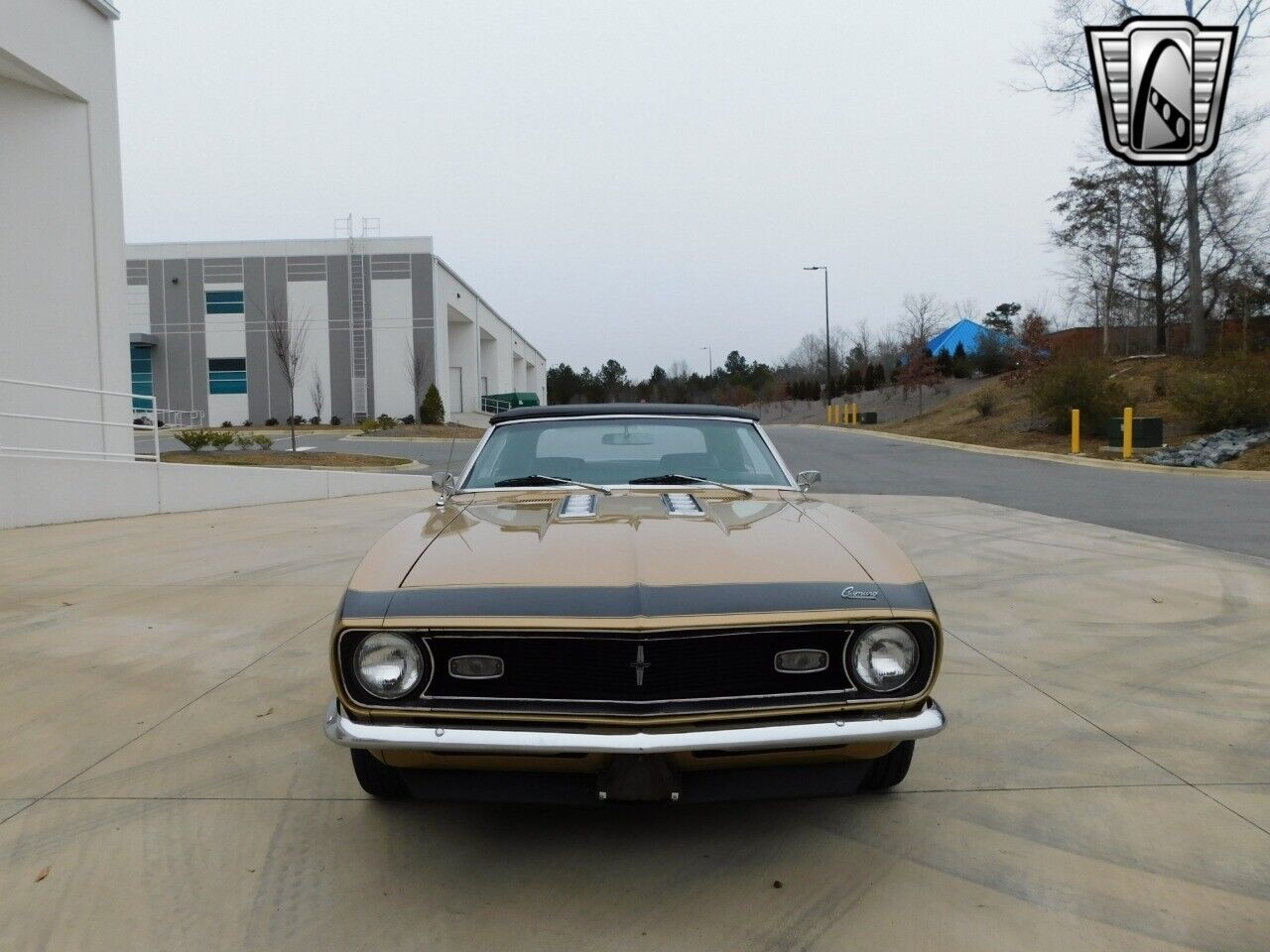 Chevrolet-Camaro-Coupe-1968-Gold-Black-148713-3