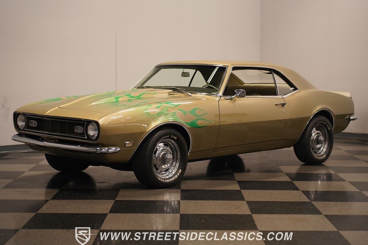 Chevrolet-Camaro-Coupe-1968-Gold-Gold-59369-7