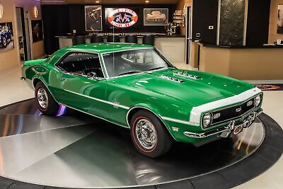 Chevrolet-Camaro-Coupe-1968-Green-Black-116132-10