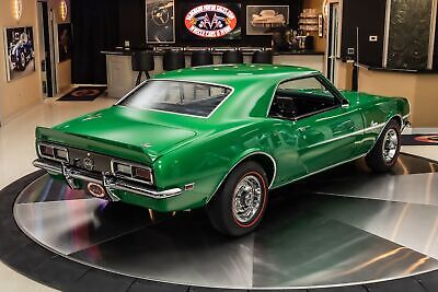 Chevrolet-Camaro-Coupe-1968-Green-Black-116132-13