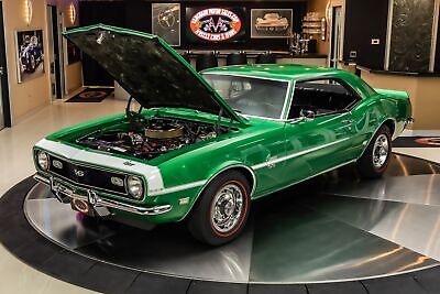 Chevrolet-Camaro-Coupe-1968-Green-Black-116132-6