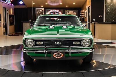 Chevrolet-Camaro-Coupe-1968-Green-Black-116132-7