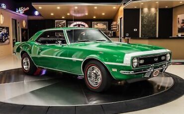 Chevrolet-Camaro-Coupe-1968-Green-Black-116132-9