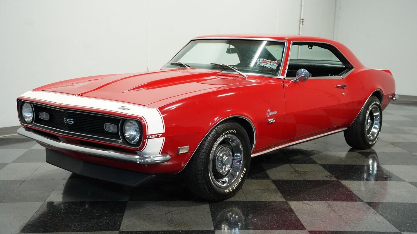 Chevrolet-Camaro-Coupe-1968-Red-Black-140560-5