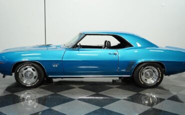 Chevrolet-Camaro-Coupe-1969-Blue-Black-123863-2