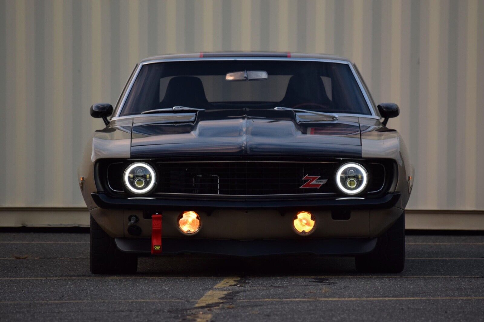 Chevrolet-Camaro-Coupe-1969-Tan-Black-966-6