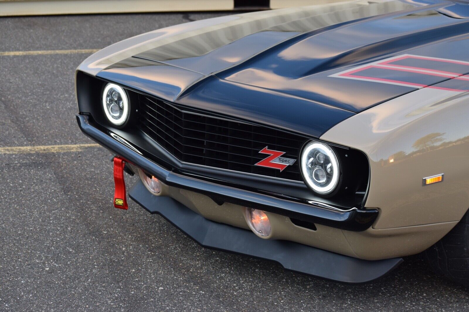 Chevrolet-Camaro-Coupe-1969-Tan-Black-966-9