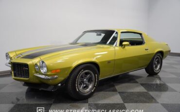 Chevrolet-Camaro-Coupe-1970-Green-Green-115734-5