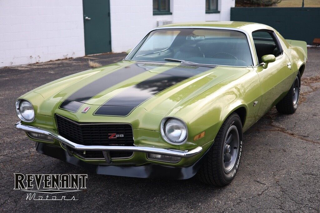 Chevrolet-Camaro-Coupe-1970-Green-Green-138404-3