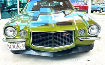 Chevrolet-Camaro-Coupe-1971-Green-Black-122590-1