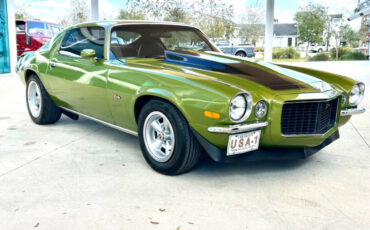 Chevrolet-Camaro-Coupe-1971-Green-Black-122590-2