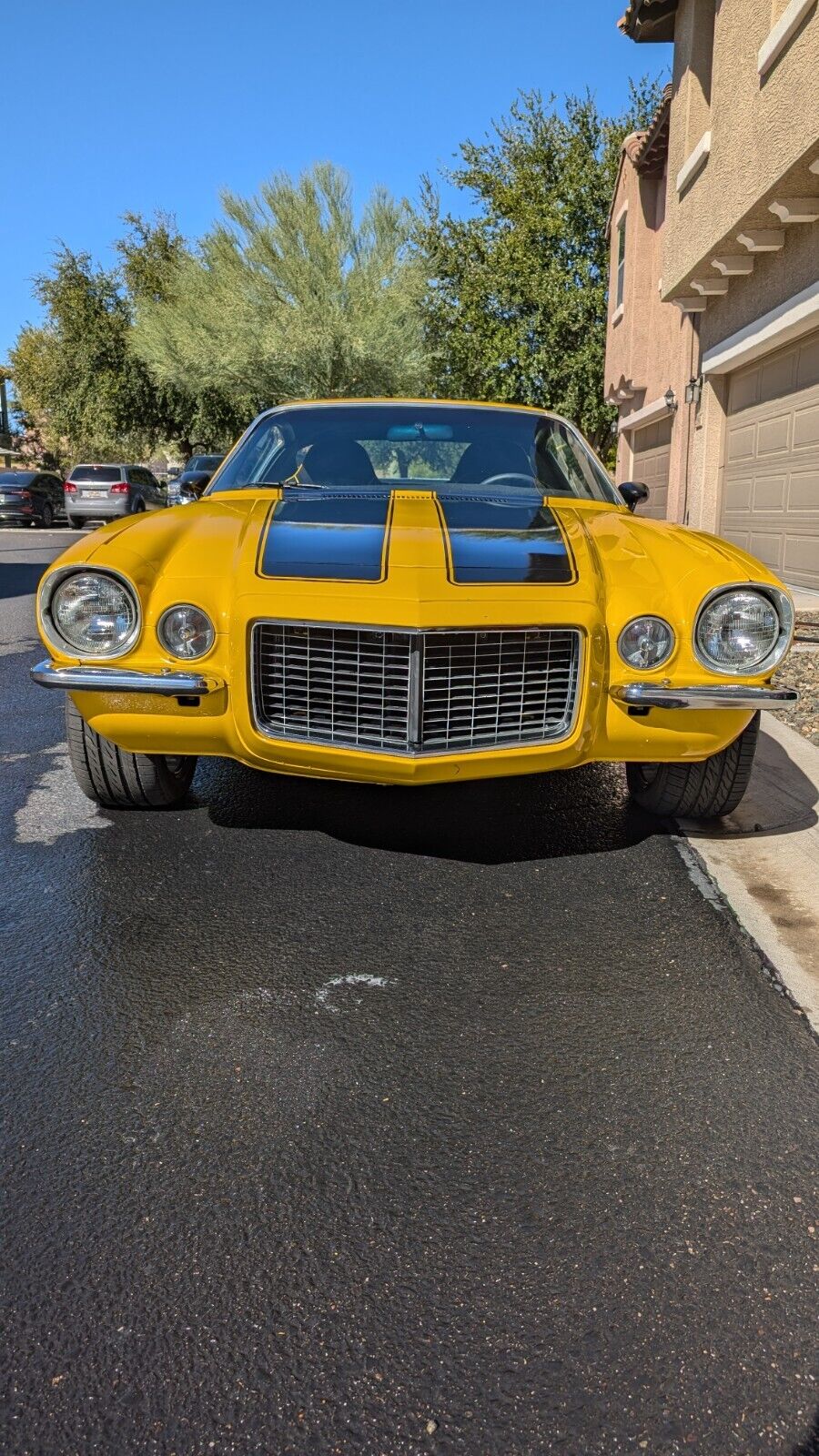 Chevrolet-Camaro-Coupe-1971-Yellow-Black-56327-2