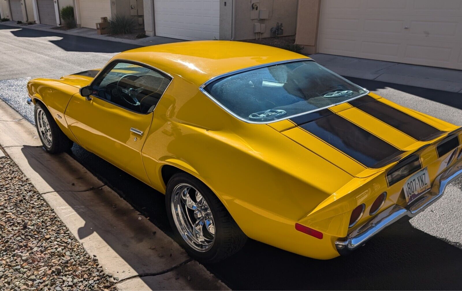 Chevrolet-Camaro-Coupe-1971-Yellow-Black-56327-8