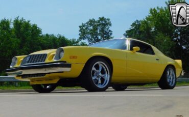 Chevrolet-Camaro-Coupe-1974-Yellow-Bkack-63324-3