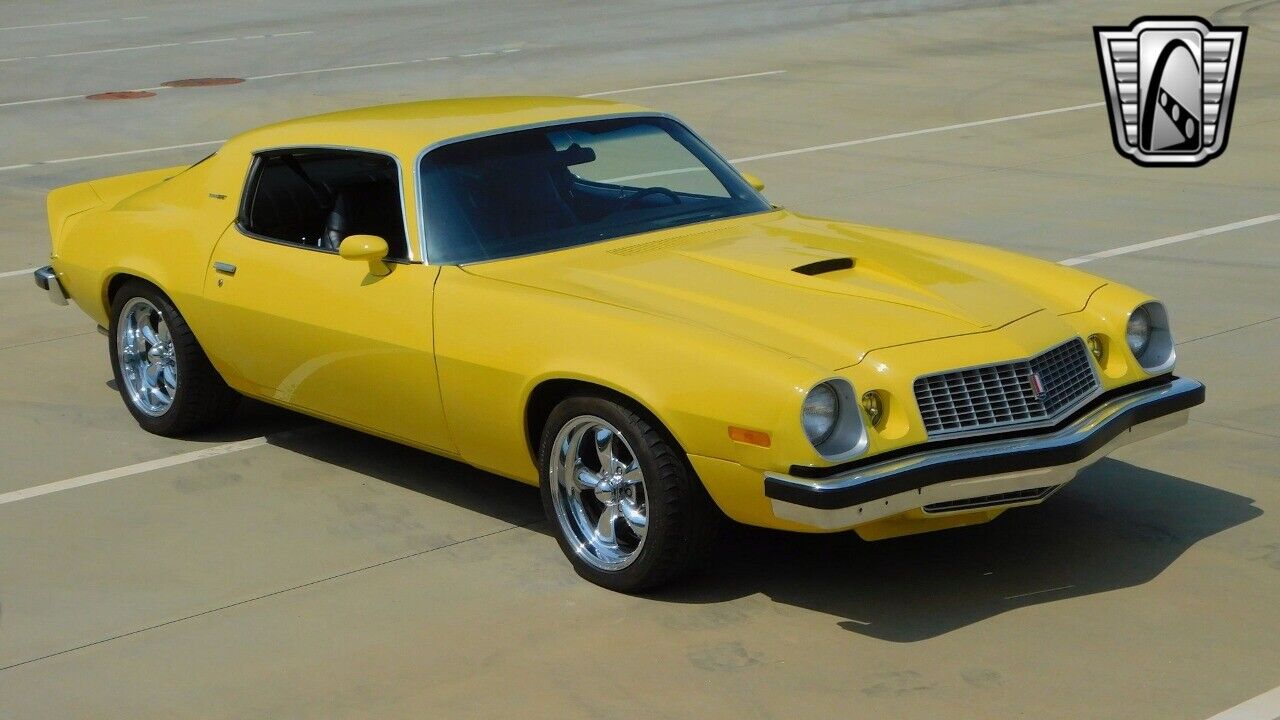 Chevrolet-Camaro-Coupe-1974-Yellow-Bkack-63324-9