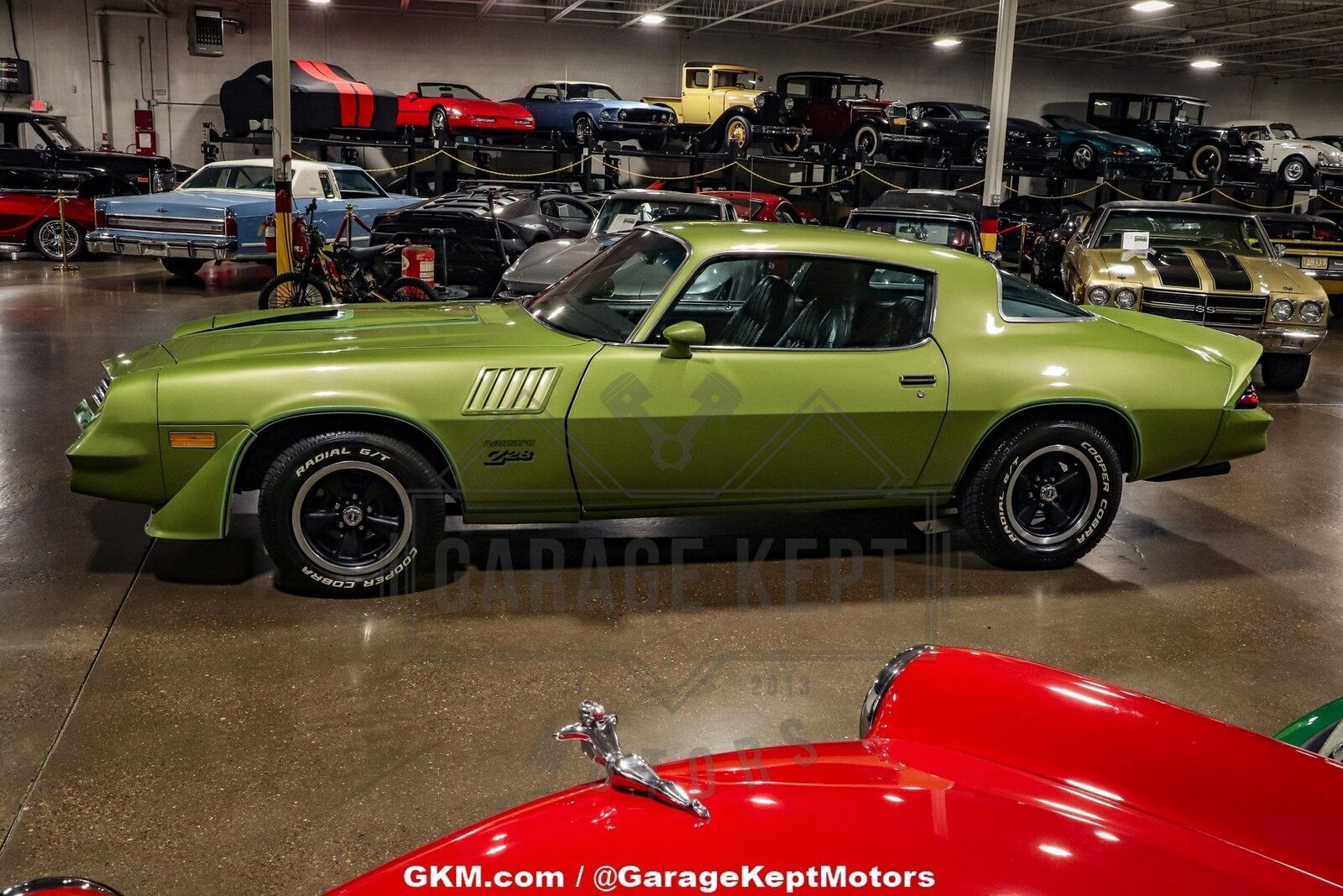 Chevrolet-Camaro-Coupe-1979-Green-Black-129800-9