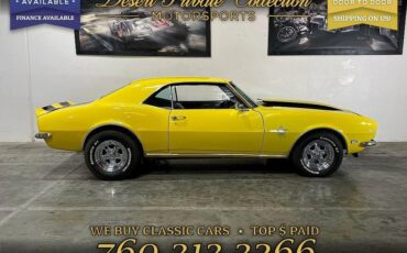 Chevrolet-Camaro-SS-383-Stroker-350-Turbo-Trans-Coupe-1968-Yellow-Black-3803-4