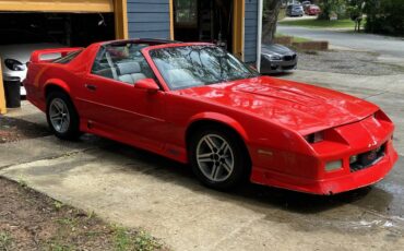 Chevrolet-Camaro-z28-1991-red-241401